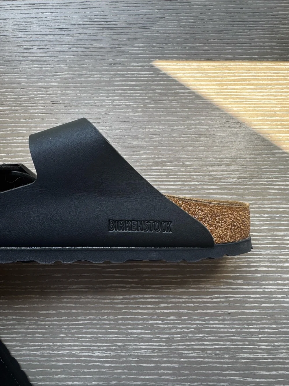 Birkenstock Black Two-Strap Arizona Sandals